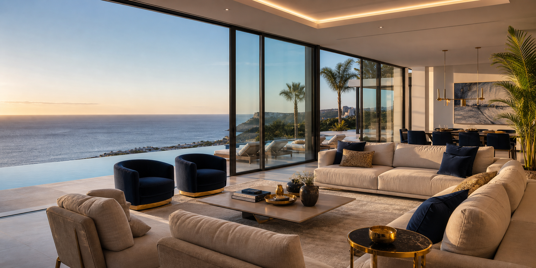 Interior de vivienda premium preparado para valoración